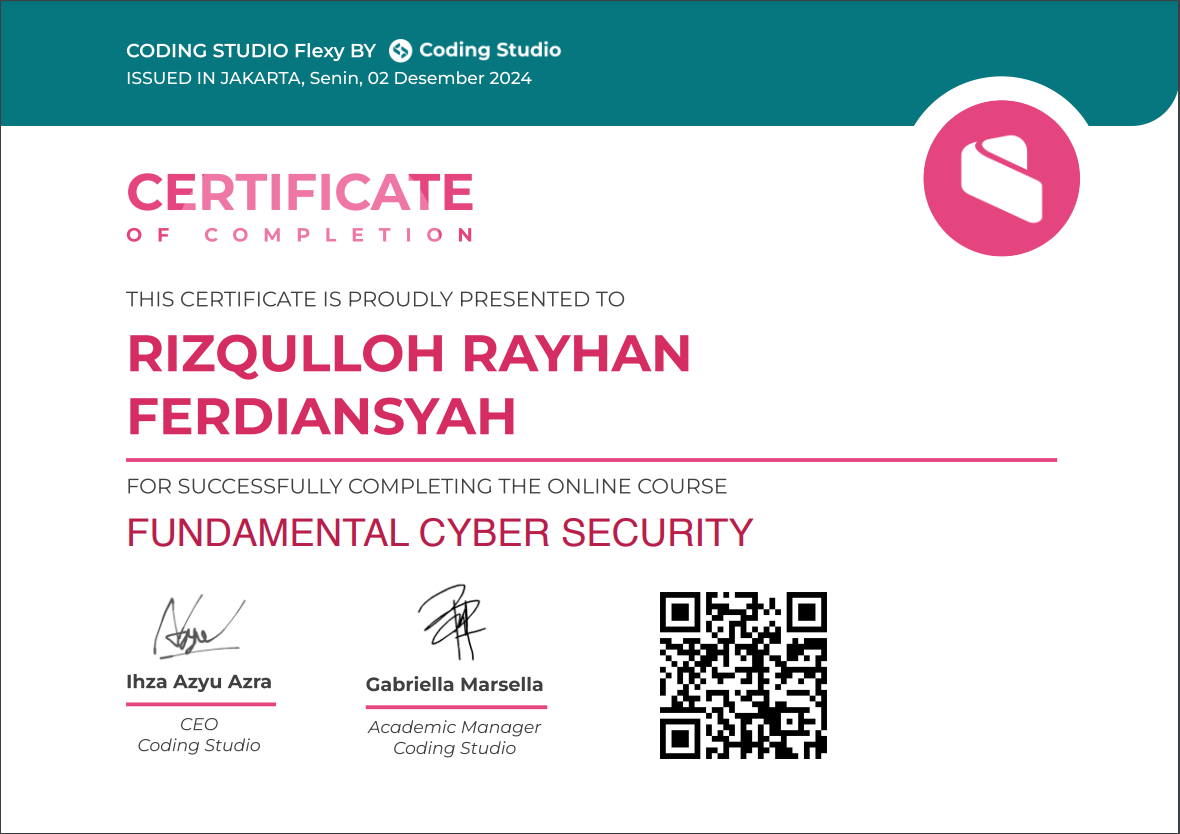 Fundamental Cyber Security